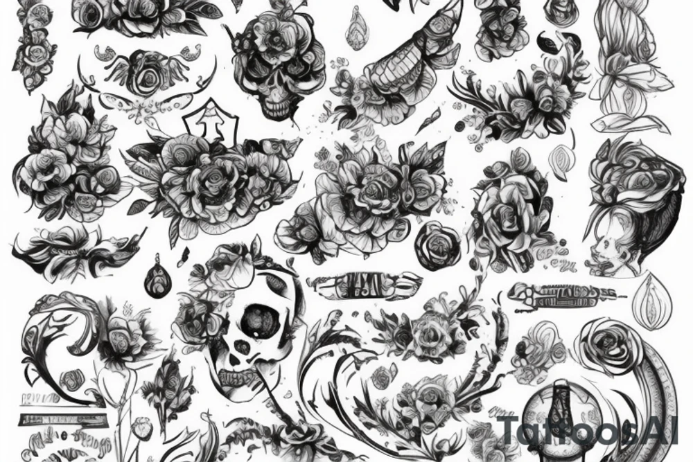 восьмиконечная звезда матка tattoo idea