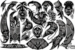 tribal 750 tattoo idea