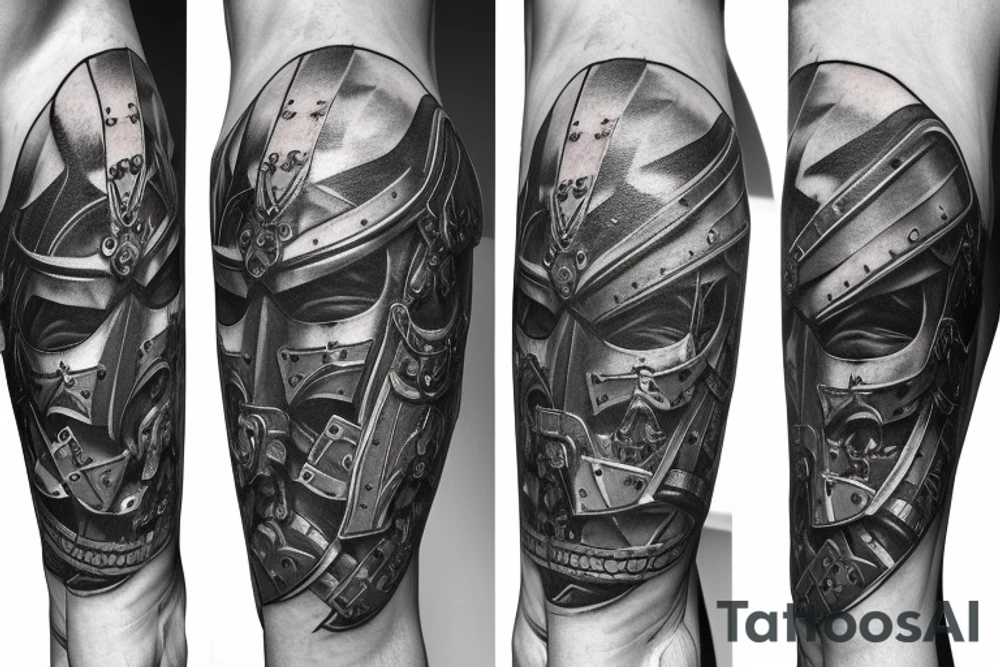 Full Plate Armor tattoo idea