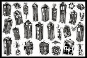 Tardis tattoo idea