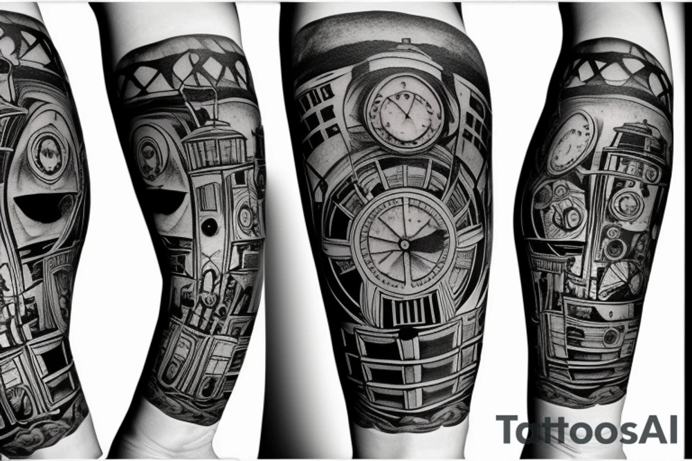 Tardis tattoo idea