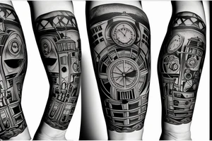Tardis tattoo idea