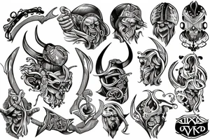Viking tattoo tattoo idea