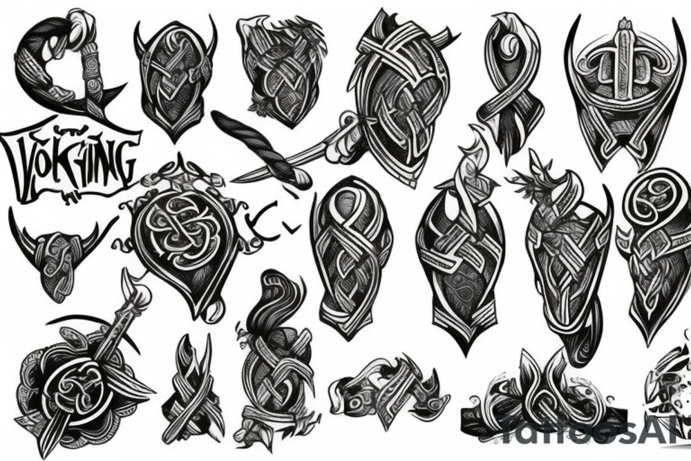 Viking tattoo tattoo idea