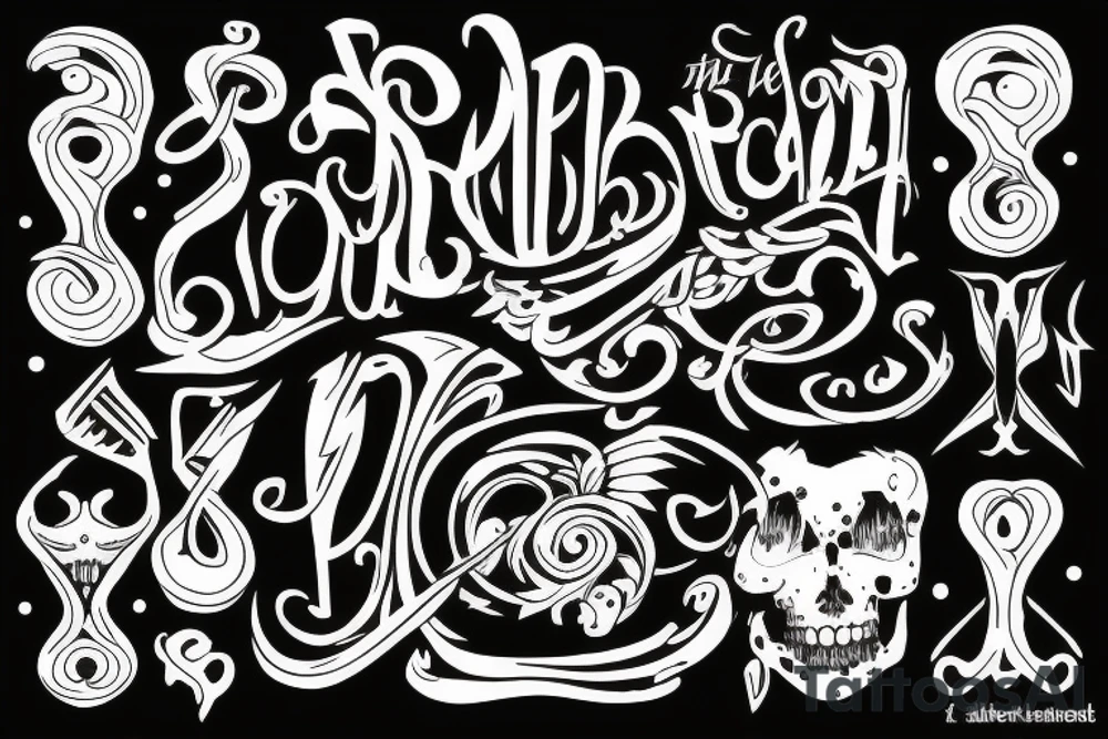 to contain the phrase A->B tattoo idea