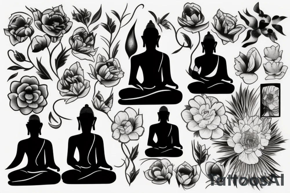 Buddha tattoo idea
