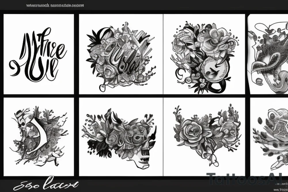 to contain the phrase A->B tattoo idea
