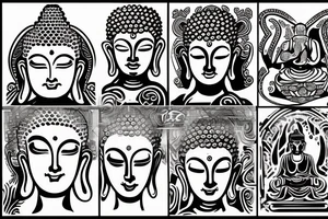 Buddha tattoo idea