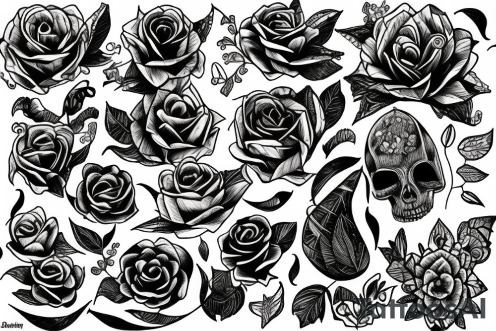 depression inlightment connection nature tattoo idea