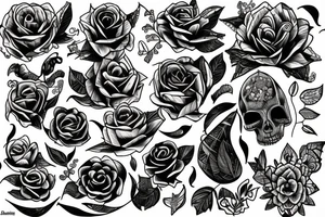 depression inlightment connection nature tattoo idea