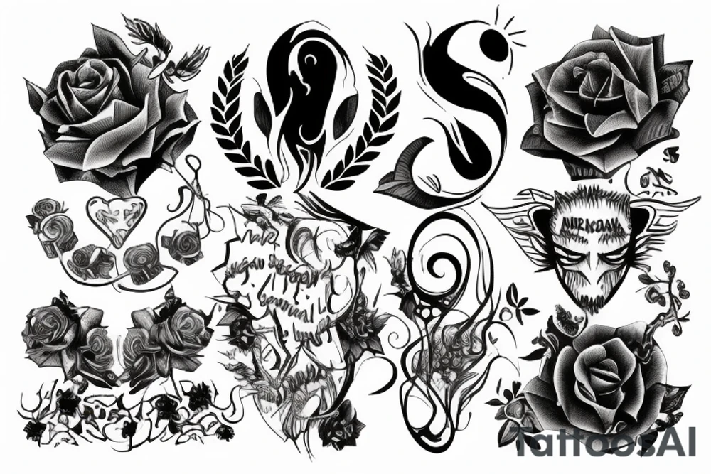 depression inlightment connection tattoo idea