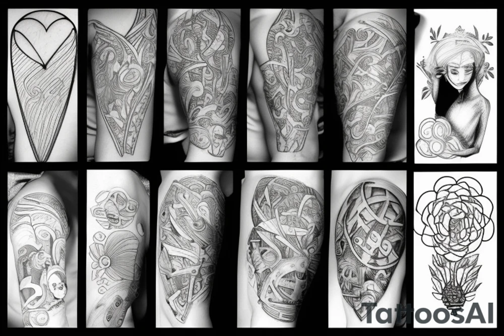 depression inlightment connection tattoo idea