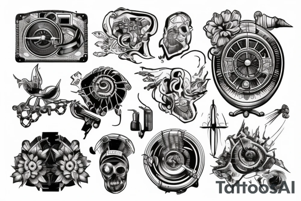 electromechanics tattoo idea