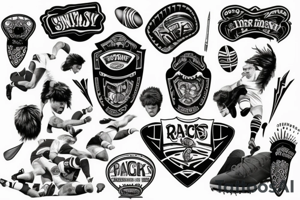 rugby tattoo idea