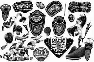 rugby tattoo idea