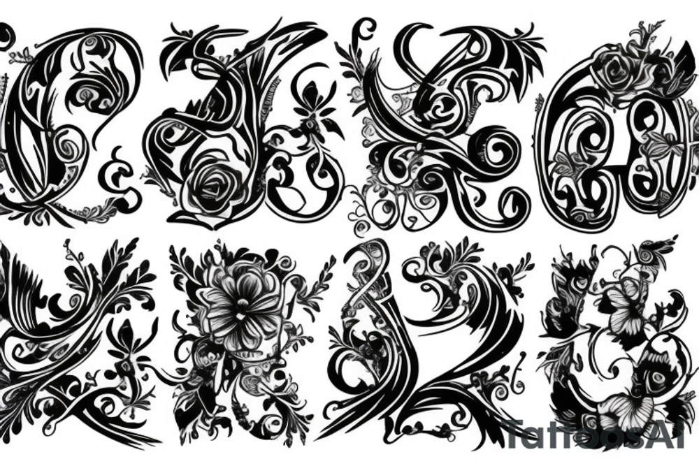 Dominic & Luisa tattoo idea