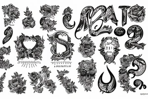 Dominic & Luisa tattoo idea