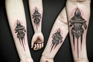 Symbolic tattoo from game dark souls tattoo idea