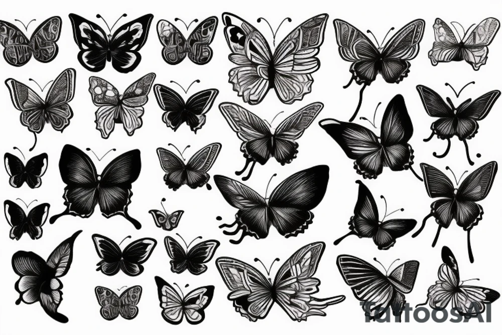 Shinobou Kocho Katana with a Butterfly tattoo idea