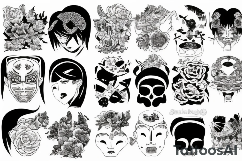 Shinobou kocho tattoo idea