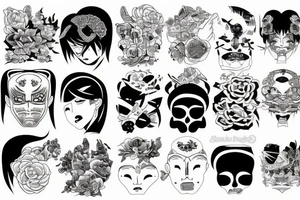 Shinobou kocho tattoo idea