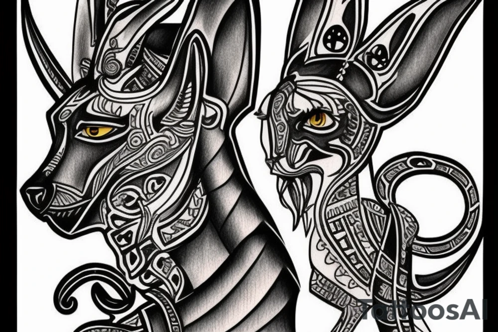 Anubis tattoo idea