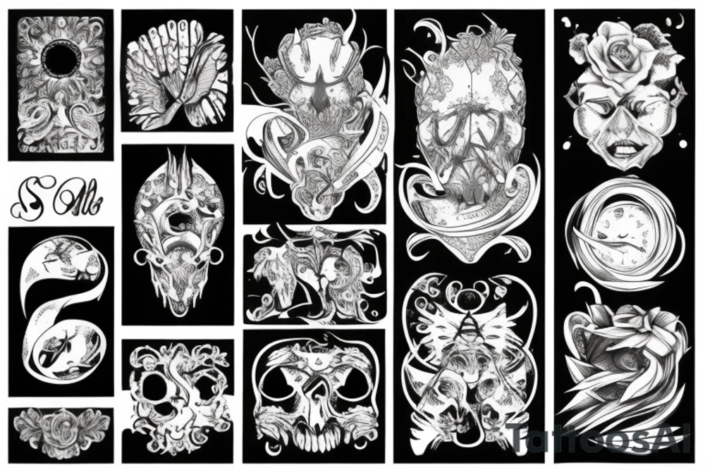 Outdoors tattoo idea