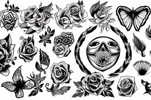 Outdoors tattoo idea