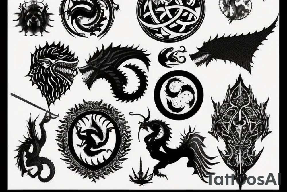 Game Of thrones tattoo idea