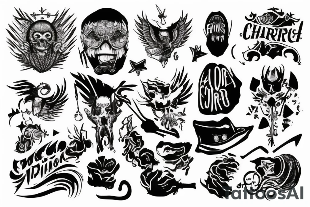 The spirit carries on tattoo idea