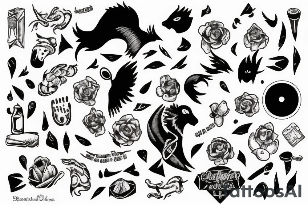The spirit carries on tattoo idea