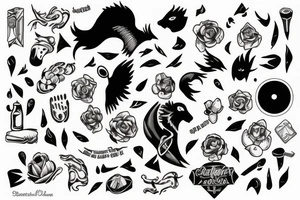 The spirit carries on tattoo idea