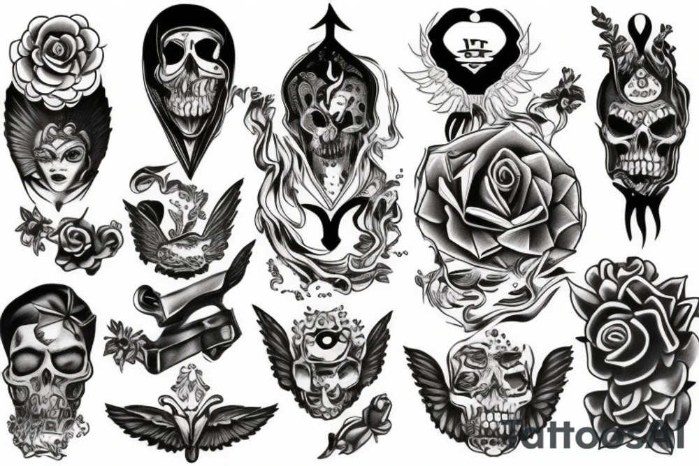 The spirit carries on tattoo idea