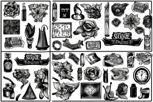 hogwart express small tattoo idea