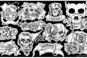 hogwart express tattoo idea