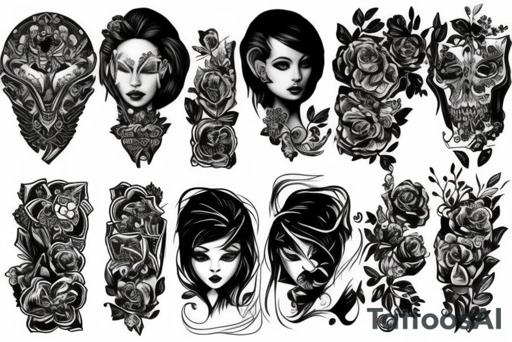 Вид из салона авто tattoo idea