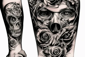 POV from auto tattoo idea