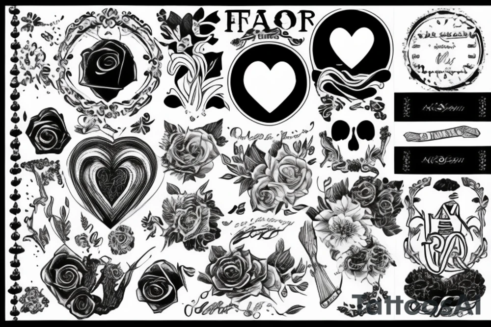 Amor fati tattoo idea