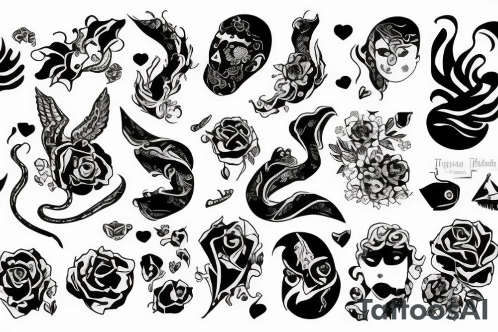Алиса в стране чудес tattoo idea