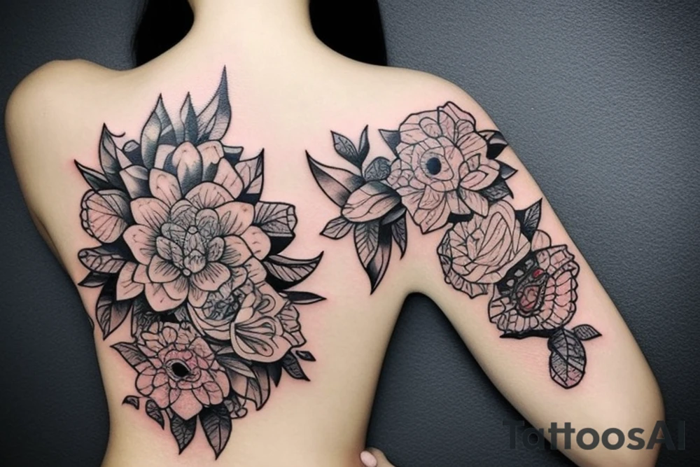 Алиса в стране чудес tattoo idea