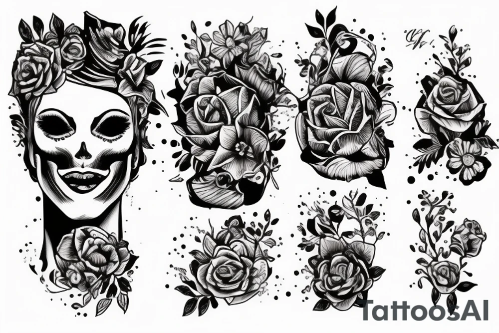 Алиса в стране чудес tattoo idea