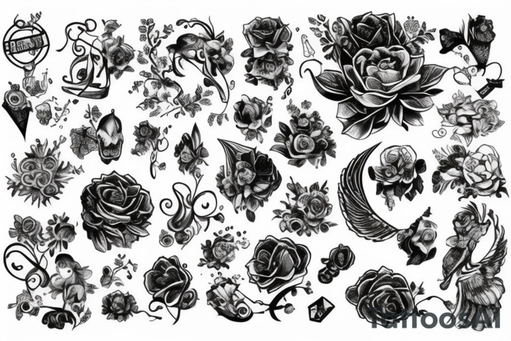 Вселенная бесконечна tattoo idea