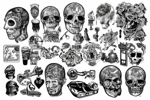 Russian underground, criminal tattoo idea