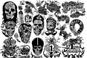 Russian underground, criminal tattoo idea