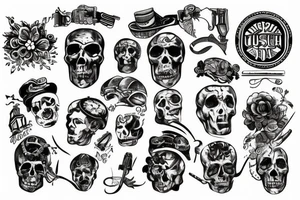 Russian underground, criminal tattoo idea