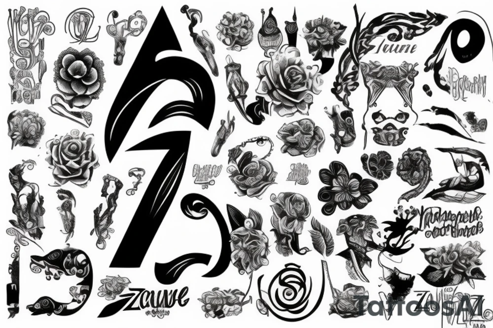 Zawsze do celu tattoo idea