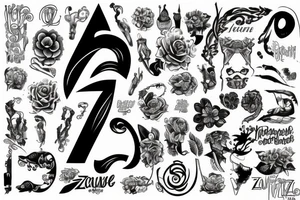 Zawsze do celu tattoo idea