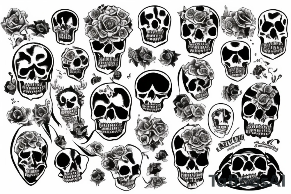 Memento Mori tattoo idea