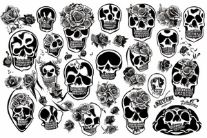 Memento Mori tattoo idea