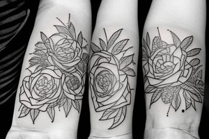grandparents minimalist ideas tattoo idea